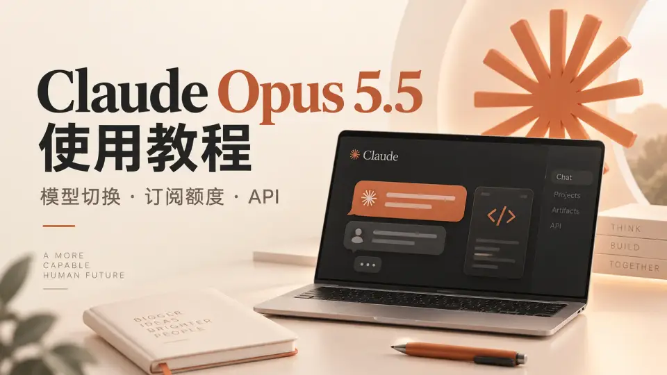 【2026最新】Claude Opus 5.5国内使用教程:从注册到用上,用一篇文章带你搞定 封面